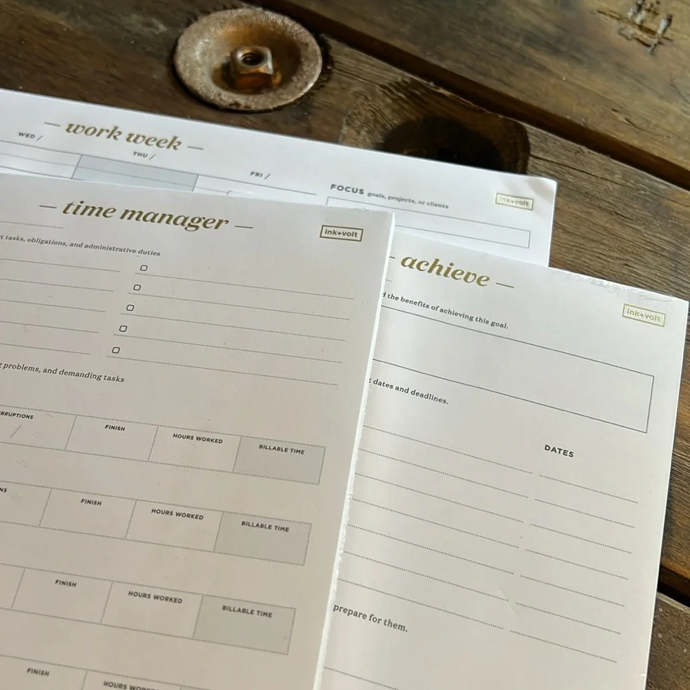 Ink+volt notepad planner bundle - Picture 2 of 14